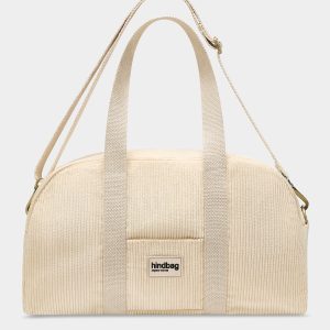 SAC BOWLING CHARLIE VELOURS BEIGE