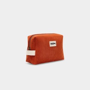 Alternative view of TROUSSE DE TOILETTE LEON VELOURS BRIQUE