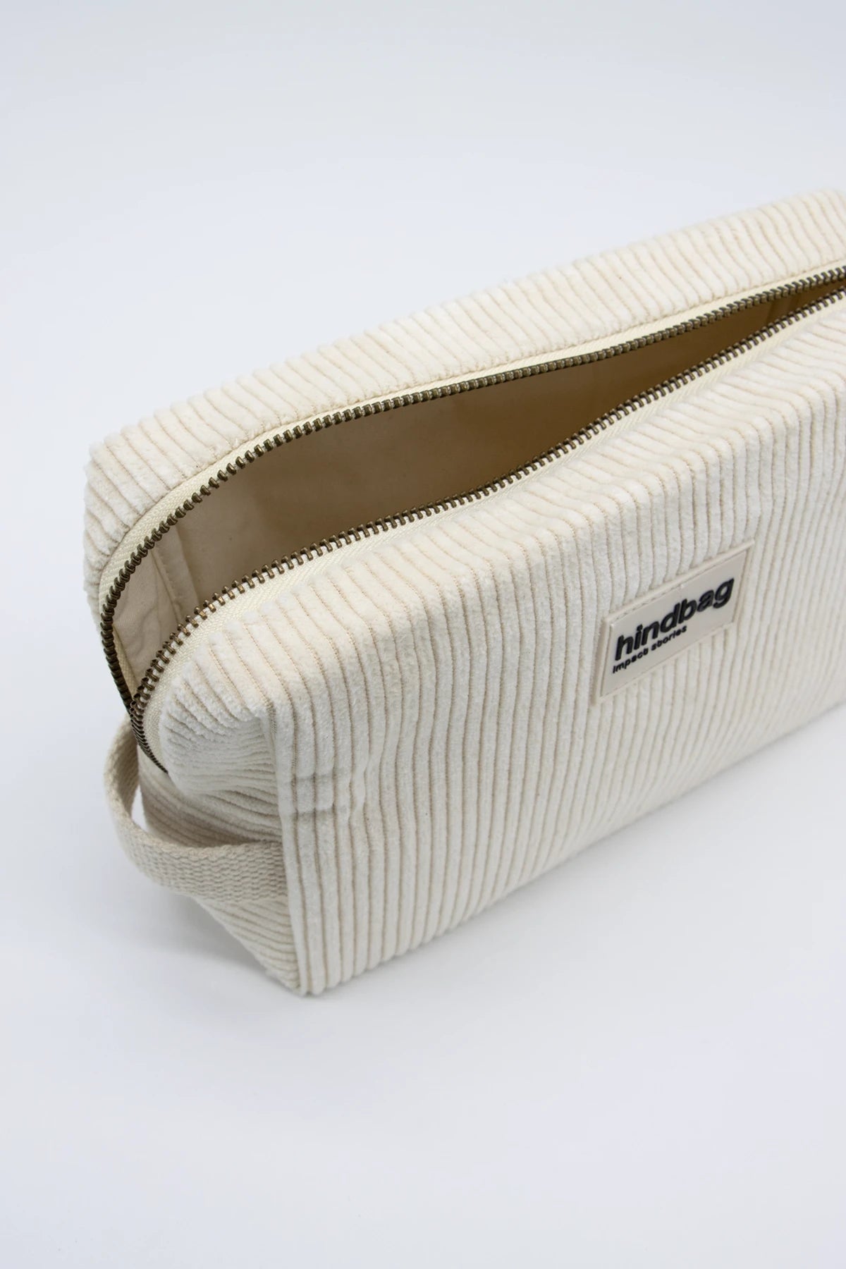 TROUSSE DE TOILETTE LEON VELOURS BEIGE
