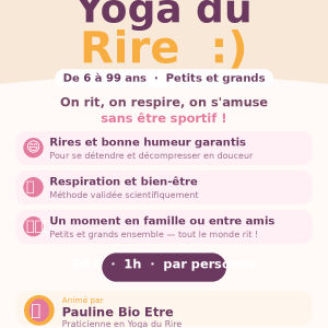 Yoga du rire - Pauline Bio-Etre