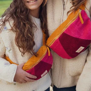SAC BANANE ADULTE VELOURS BORDEAUX AMOUR FOU – Image 5