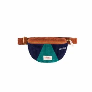 SAC BANANE ENFANT VELOURS VERT HIGH FIVE – Image 4