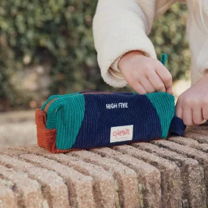 TROUSSE VELOUR CÔTELÉ VERT HIGH FIVE