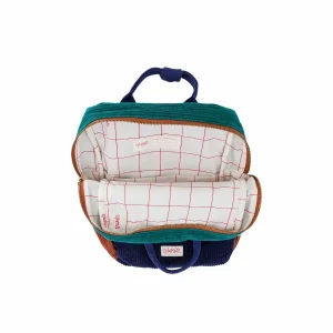 SAC À DOS VELOURS VERT HIGH FIVE – Image 5