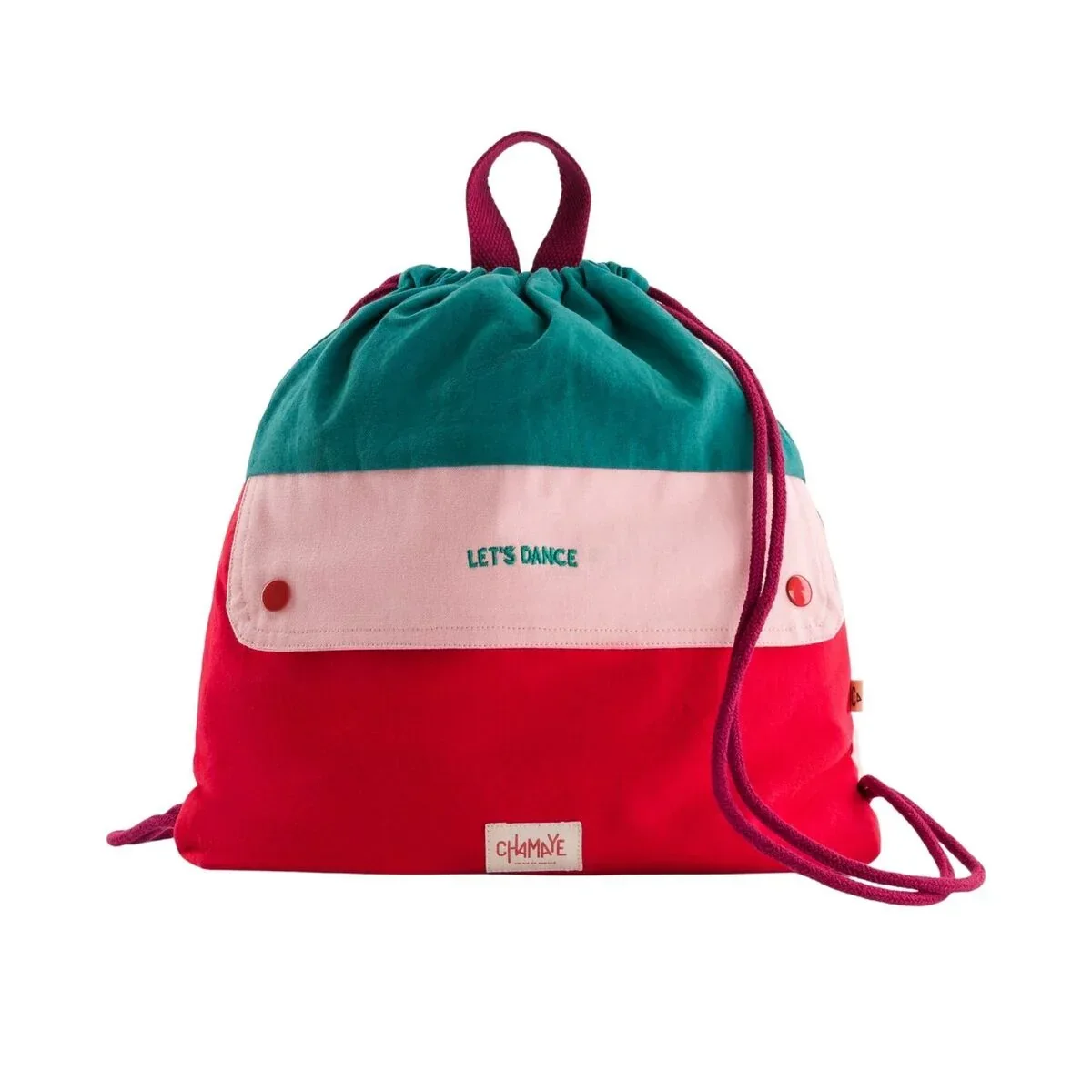 SAC À DOS CORDON ROSE LET'S DANCE – Image 4