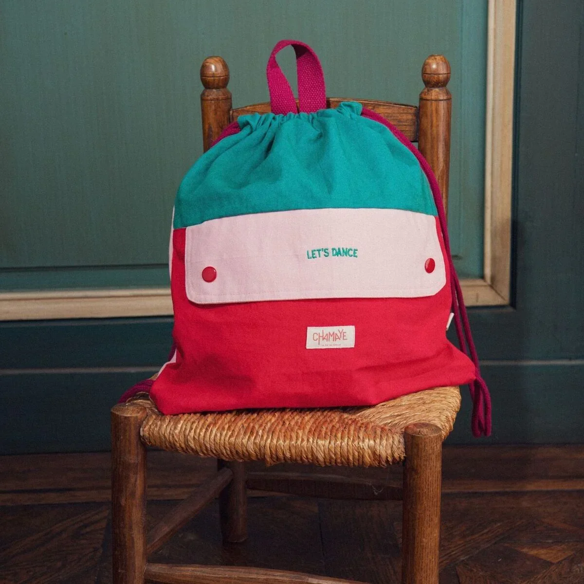 SAC À DOS CORDON ROSE LET'S DANCE – Image 3