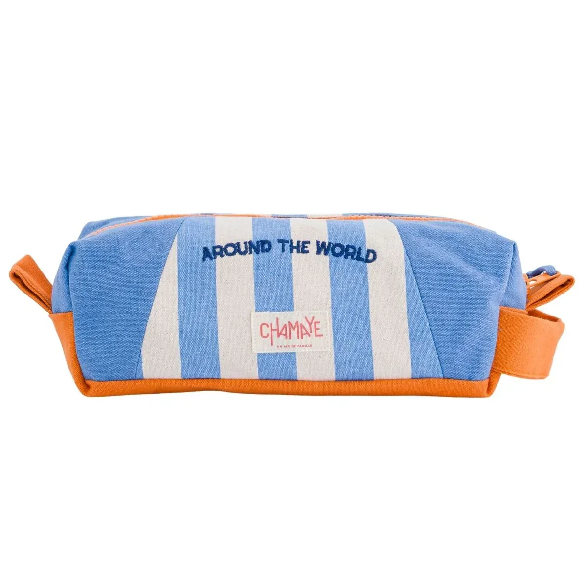 TROUSSE RAYURES BLEUES AROUND THE WOLRD – Image 3
