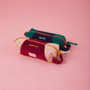 TROUSSE VELOUR CÔTELÉ VERT HIGH FIVE – Image 5