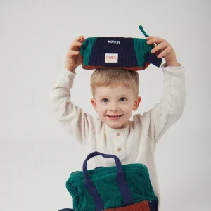 TROUSSE VELOUR CÔTELÉ VERT HIGH FIVE – Image 4