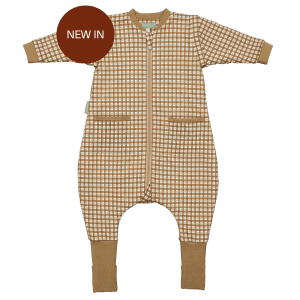 GIGOTEUSE A PIED AVEC MANCHE BROWN CHECKS