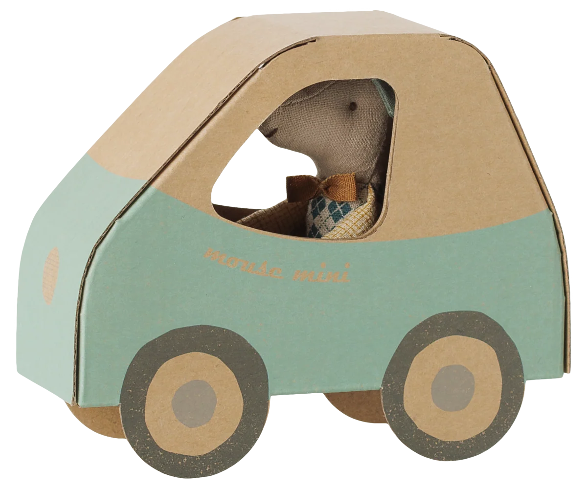 SOURIS AU VOLANT PETIT FRERE
