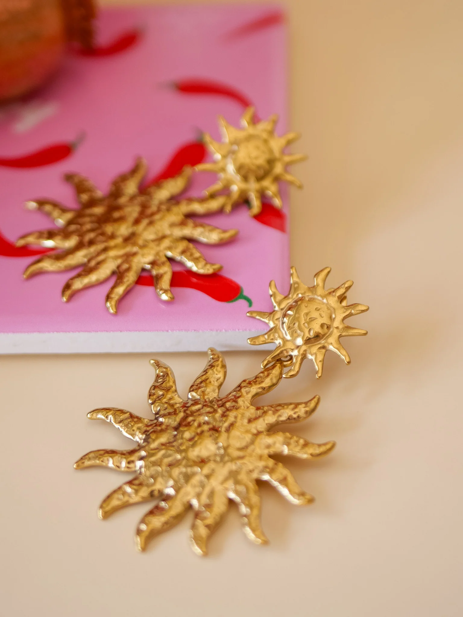 BOUCLES D OREILLES SUN – Image 2