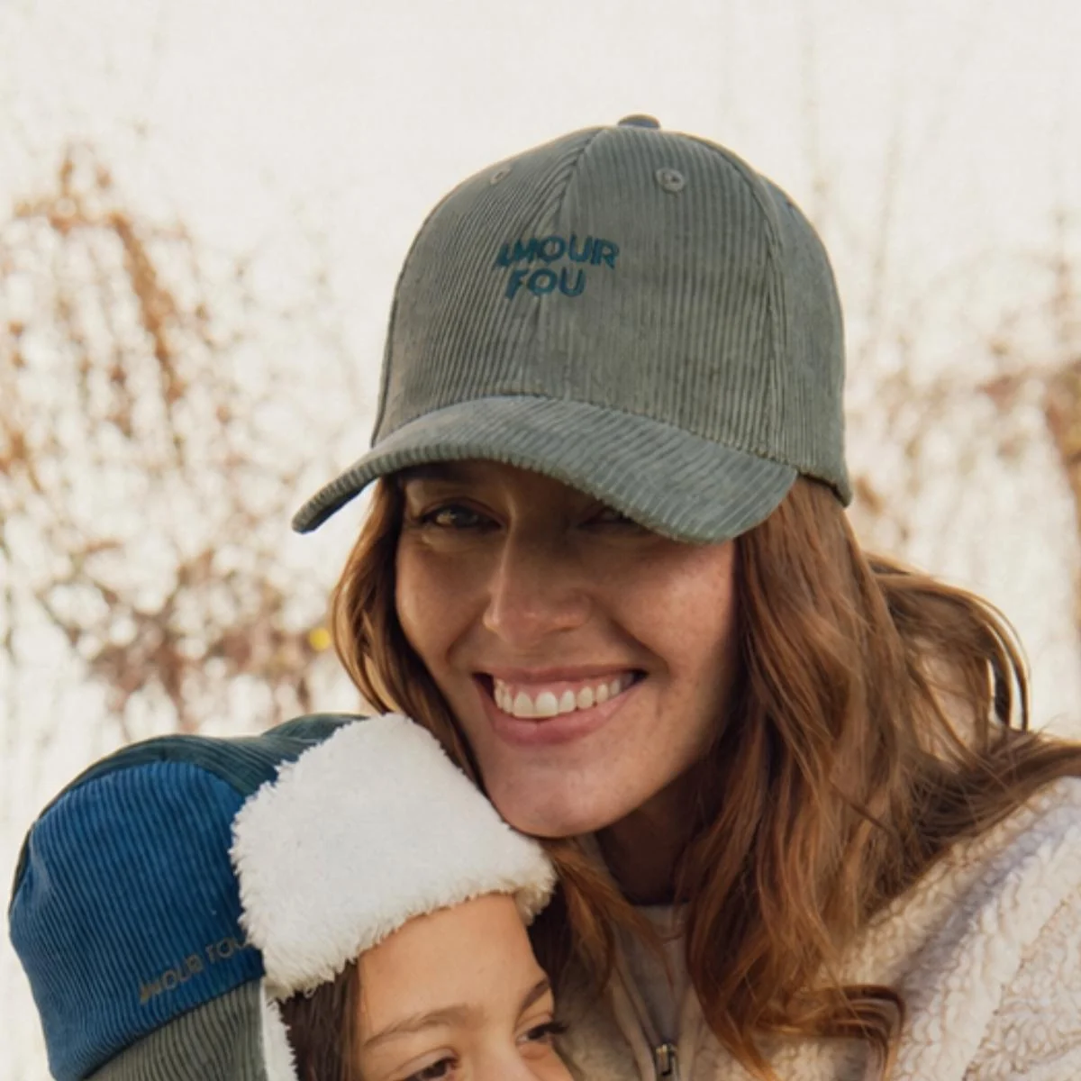 CASQUETTE VELOURS ADULTE VERT AMOUR FOU – Image 3
