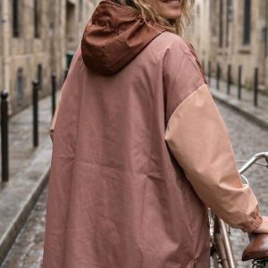 Alternative view of PONCHO BROWN BLUSH