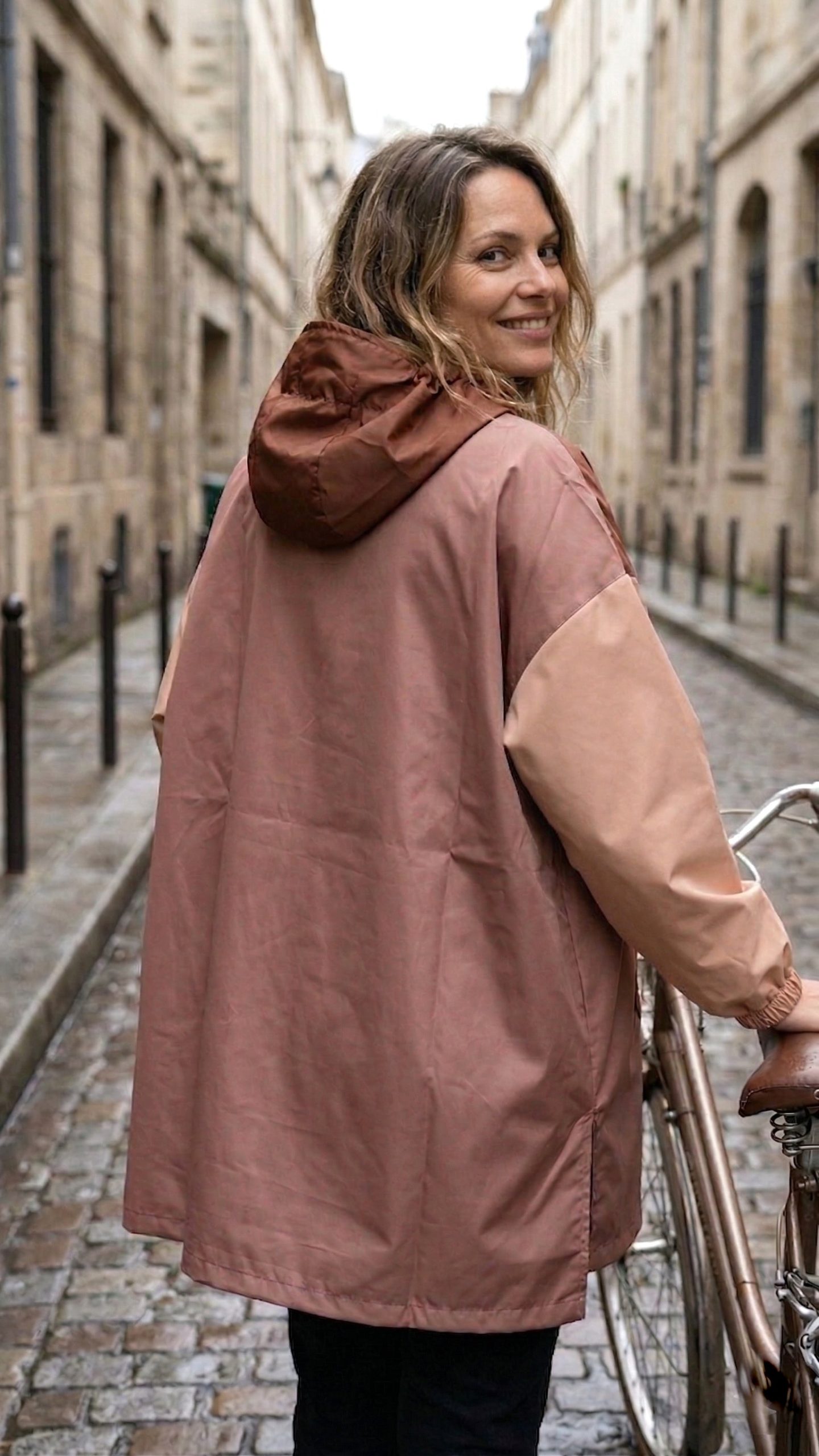 PONCHO BROWN BLUSH – Image 2