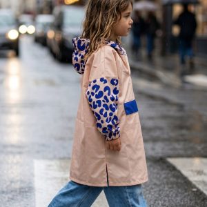 PONCHO BLUE LEO