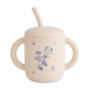 Alternative view of TASSE D'APPRENTISSAGE + PAILLE FLEURS