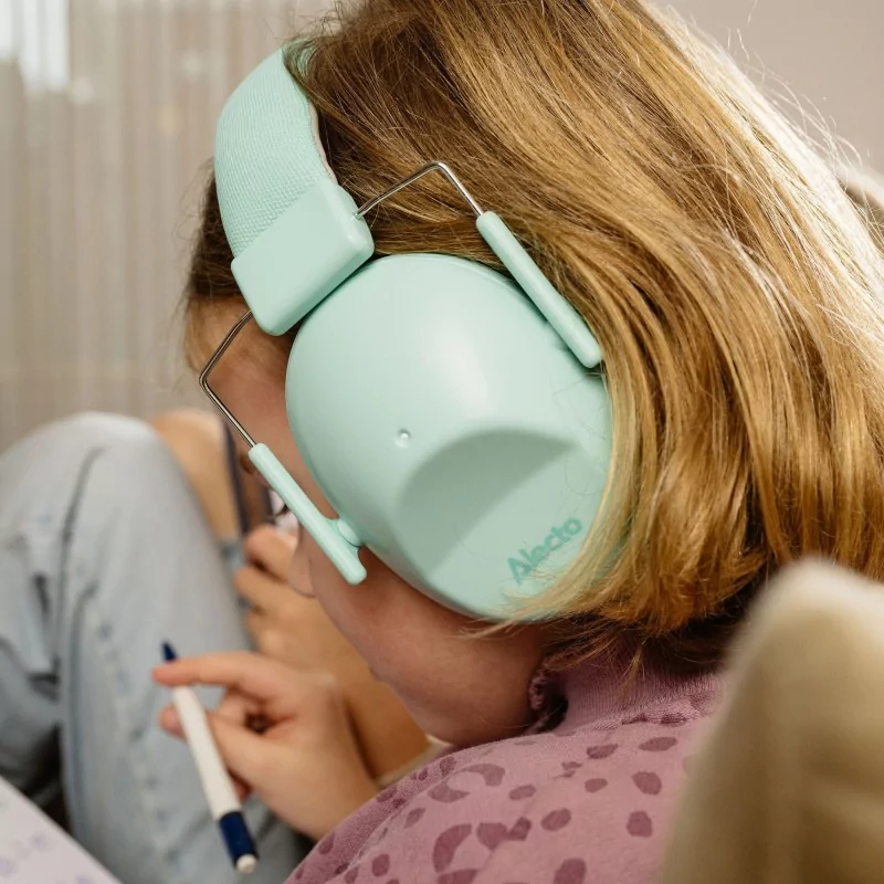 CASQUE ANTI BRUIT ENFANT VERT – Image 3