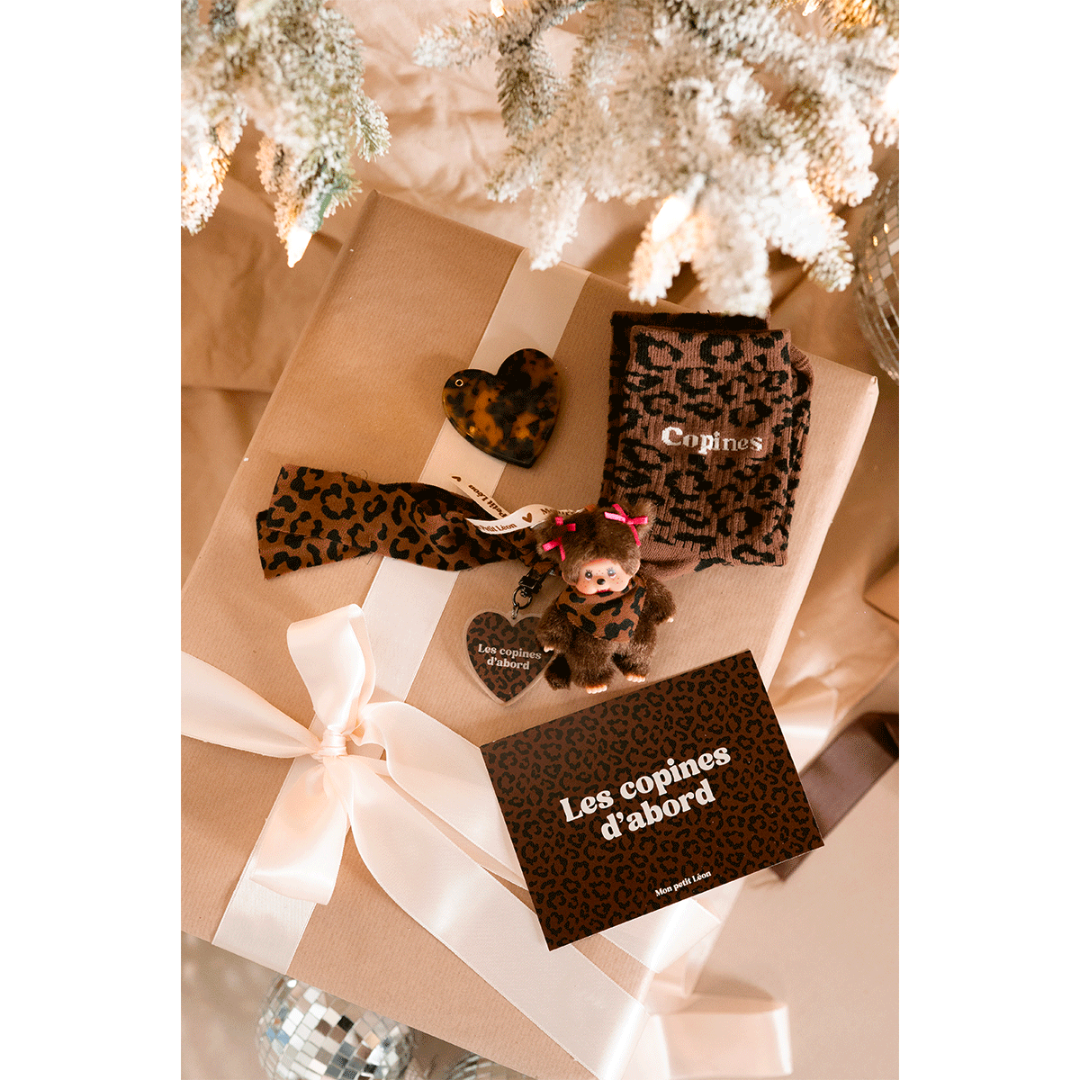 CHAUSSETTES FEMME LEOPARD MARRAINE – Image 2