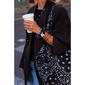 CHOUCHOU BANDANA NOIR – Image 3