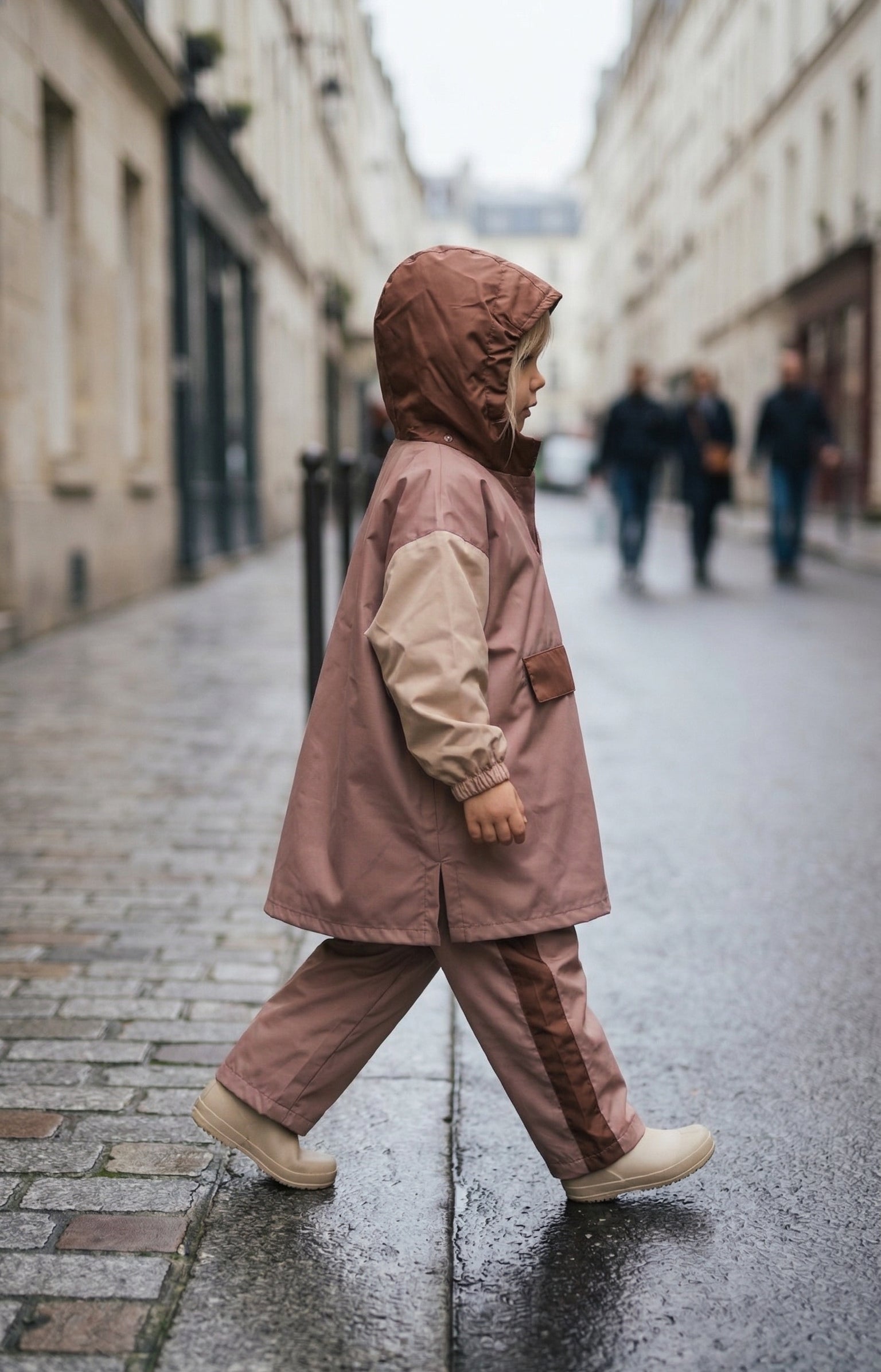 PONCHO BROWN BLUSH