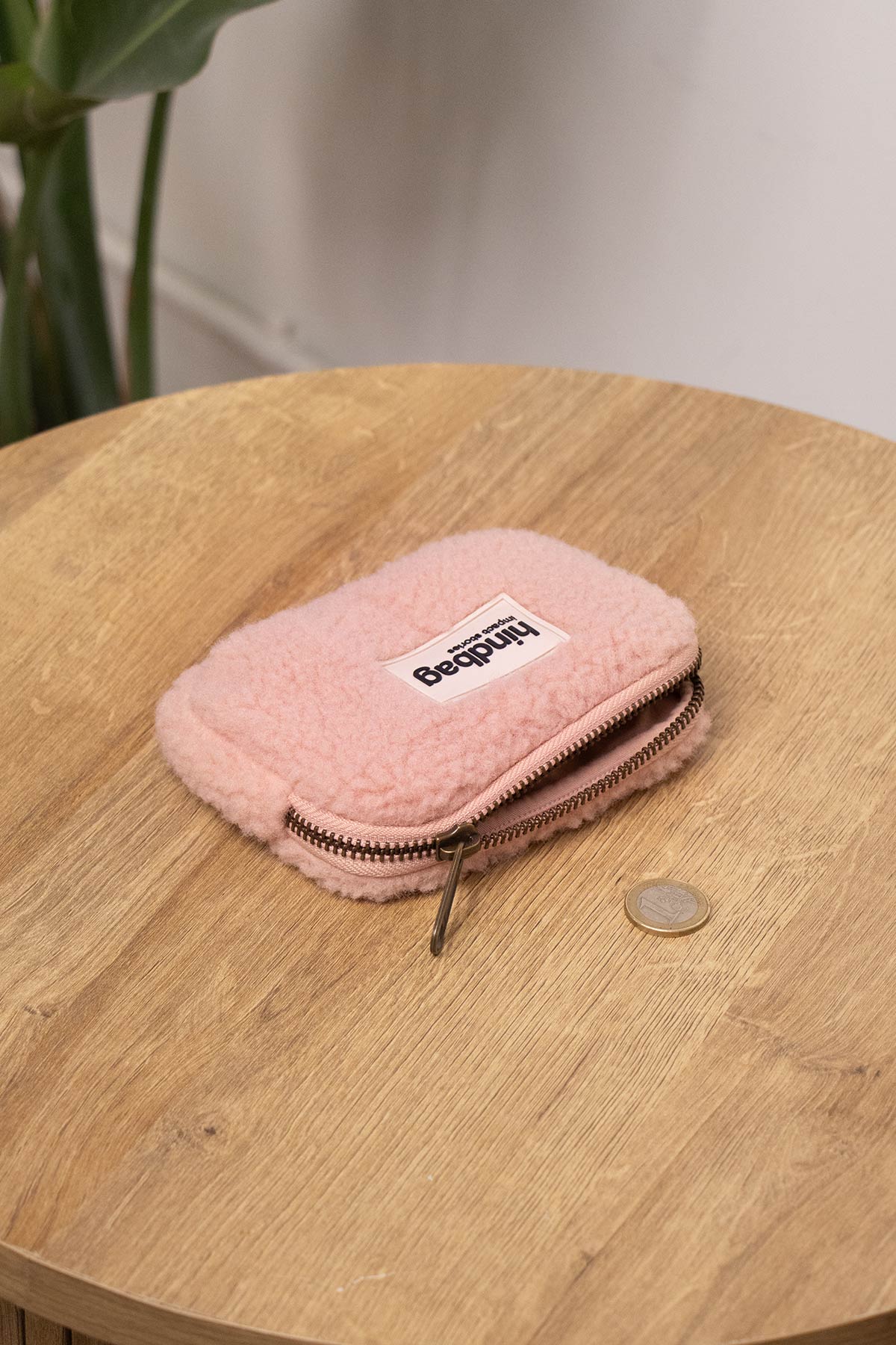 PORTE MONNAIE LILI TEDDY ROSE POUDRÉ – Image 2