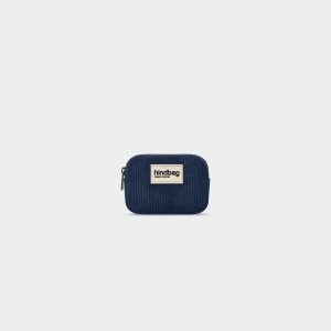PORTE MONNAIE LILI VELOURS MARINE – Image 6