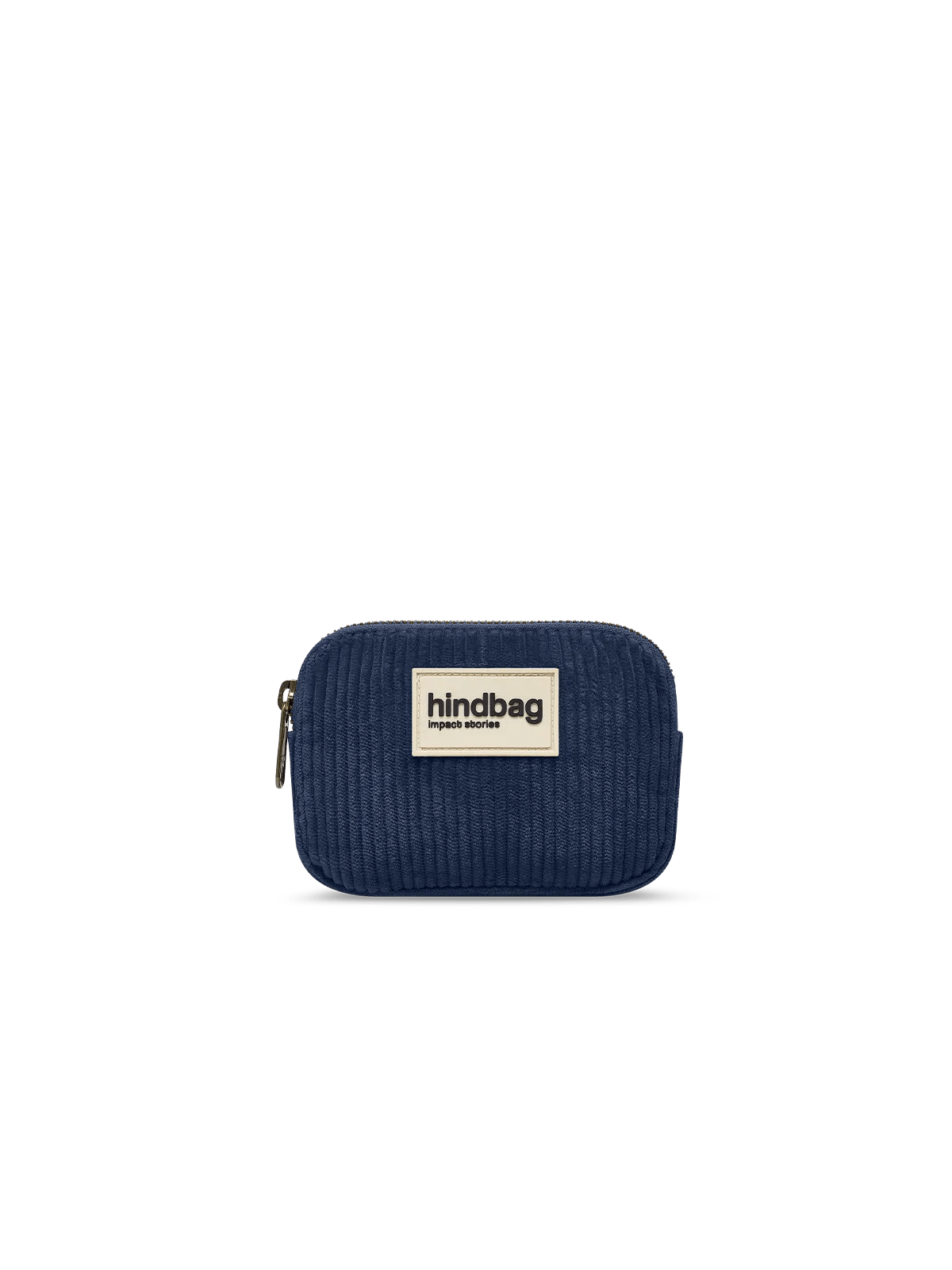 PORTE MONNAIE LILI VELOURS MARINE