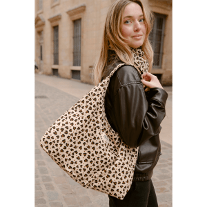 Alternative view of SAC ALMA LEOPARD COEUR AMOURS TOUJOURS