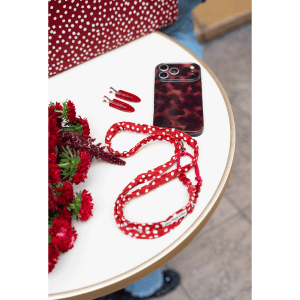 Alternative view of SANGLE DE TELEPHONE BILLIE FAON CHERRY