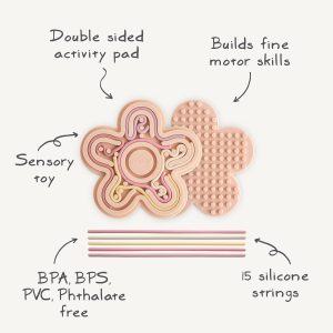 JOUET SILICONE SENSORIEL PETAL – Image 3