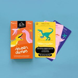 Alternative view of SUPER DINOS - JEU 7 FAMILLES