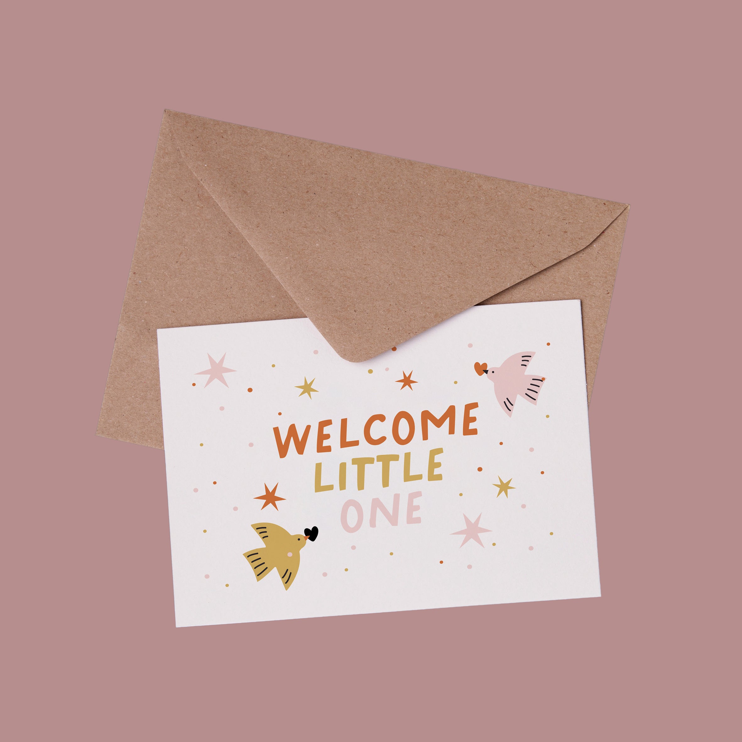 CARTE WELCOME LITTLE ONE