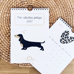 CALENDRIER 2027 TECKEL A5