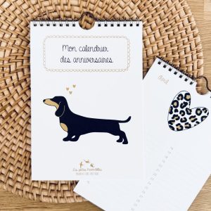 CALENDRIER DES ANNIVERSAIRES POÉTIQUE A5