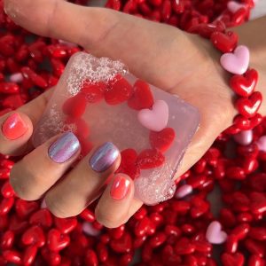 SAVON BRACELET GAGA ROUGE
