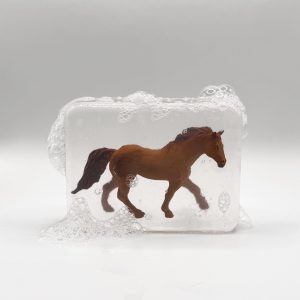 SAVON CHEVAL MARRON