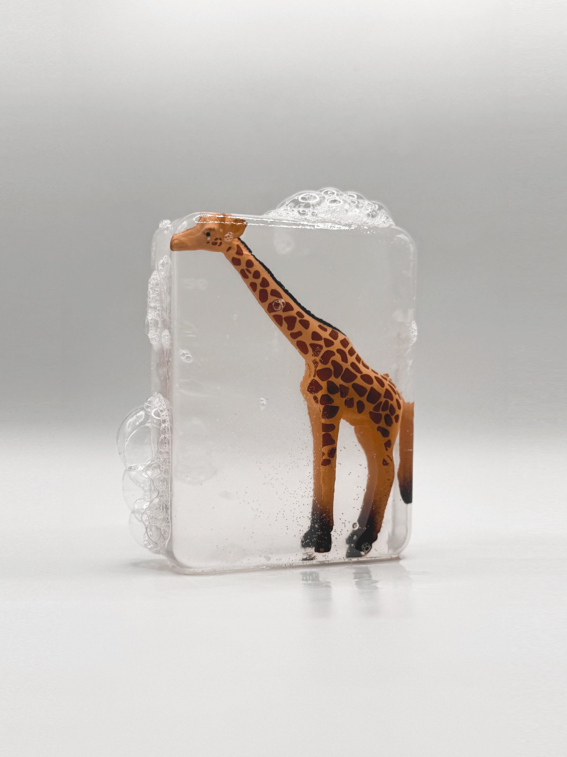 SAVON GIRAFE ORANGE