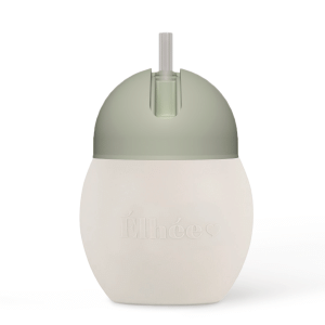 TASSE A PAILLE LESTEE 240ML SAGE